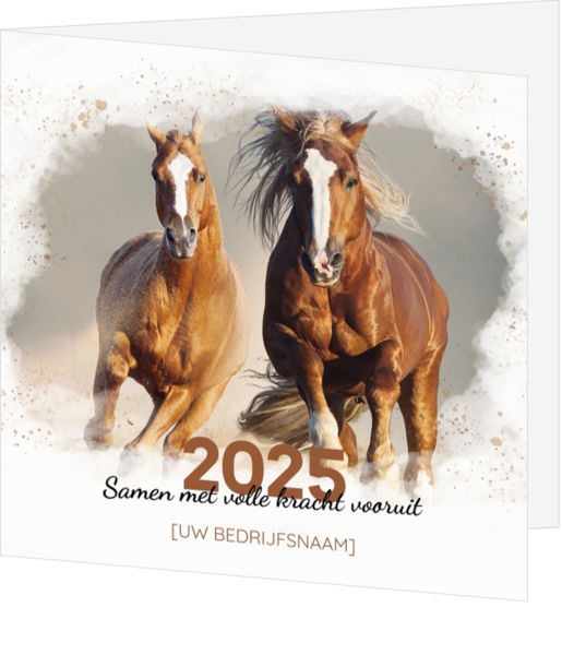 Kerstkaart - 2025 Samen sterk